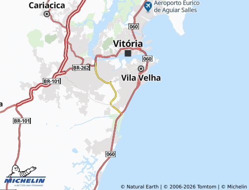 Carte MICHELIN Ilha dos Bentos - ViaMichelin