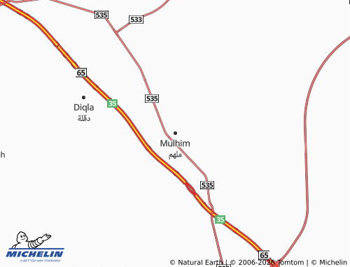 Mappa MICHELIN Mulhim - ViaMichelin