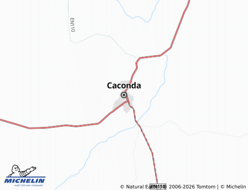 Mappa MICHELIN Caconda - ViaMichelin