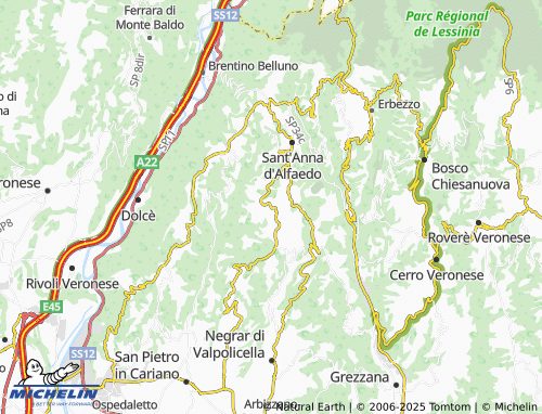 Carte MICHELIN Cerna - ViaMichelin