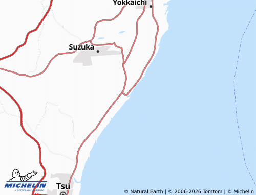 MICHELIN Shiroko map - ViaMichelin