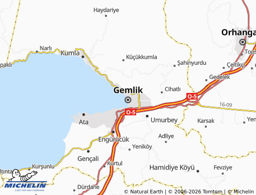 Mappa MICHELIN Kayhan - ViaMichelin