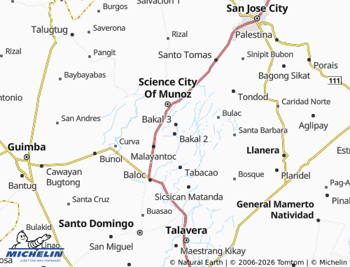 MICHELIN Bakal 2 map - ViaMichelin