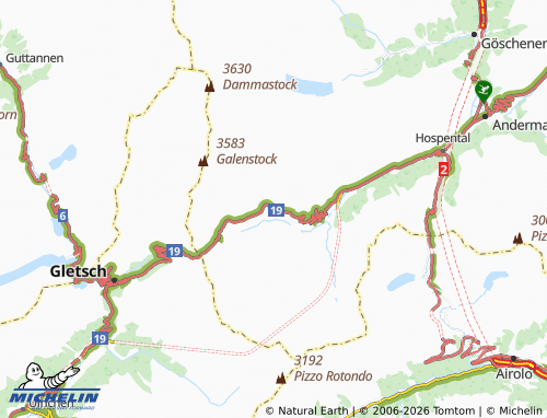 MICHELIN Tiefenbach map - ViaMichelin