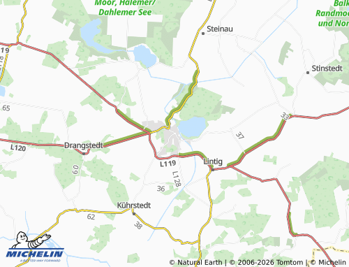 MICHELIN Bad Bederkesa map - ViaMichelin