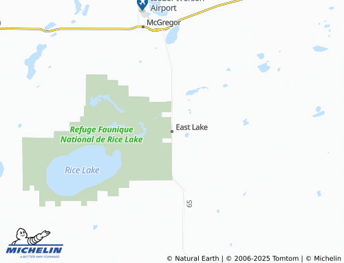 MICHELIN East Lake map - ViaMichelin