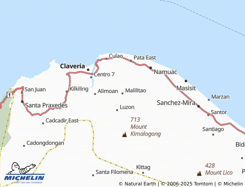MICHELIN Malilitao map - ViaMichelin
