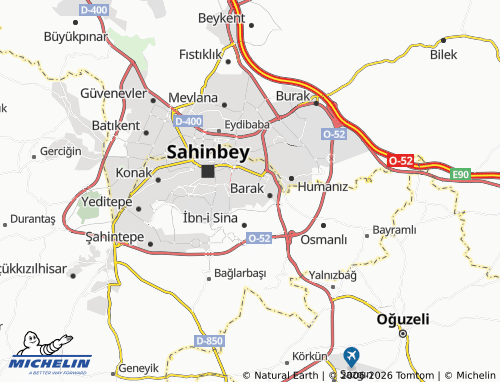MICHELIN Vatan map - ViaMichelin
