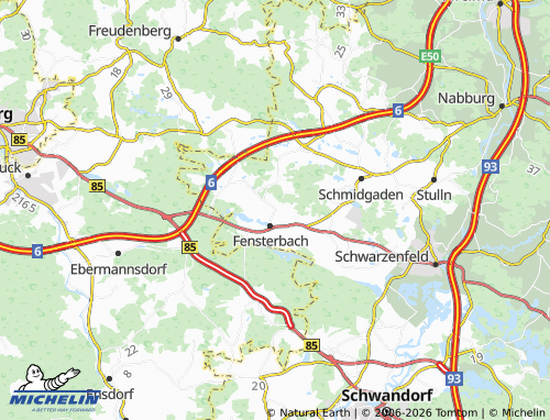 Mappa MICHELIN Wolfring - ViaMichelin