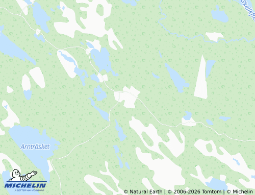 MICHELIN Bastuträsk map - ViaMichelin