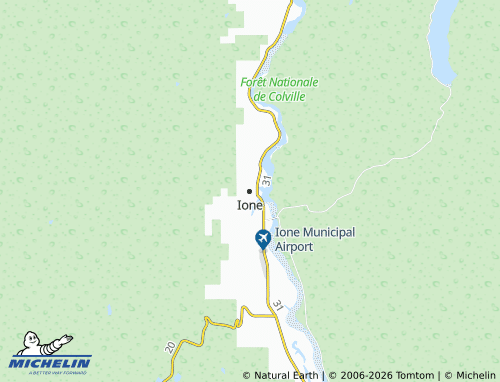 Mappa MICHELIN Ione - ViaMichelin