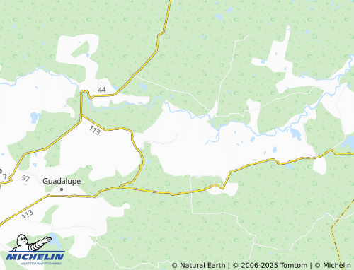 MICHELIN Los Leones map - ViaMichelin