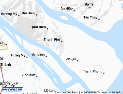 Mapa MICHELIN Bình Thạnh - ViaMichelin
