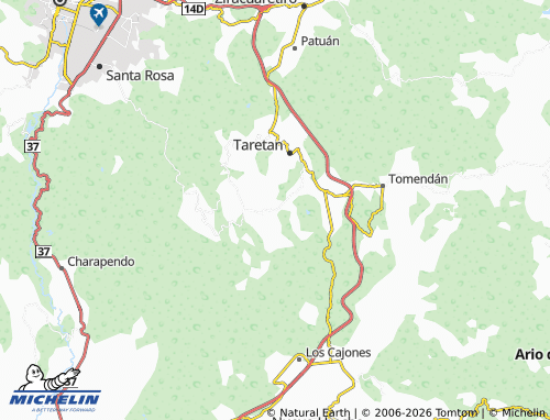 MICHELIN Terrenate map - ViaMichelin