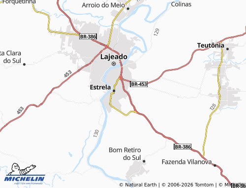 Mappa MICHELIN Imigrantes - ViaMichelin