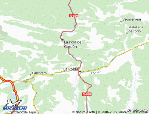 Kaart MICHELIN Peredilla - ViaMichelin