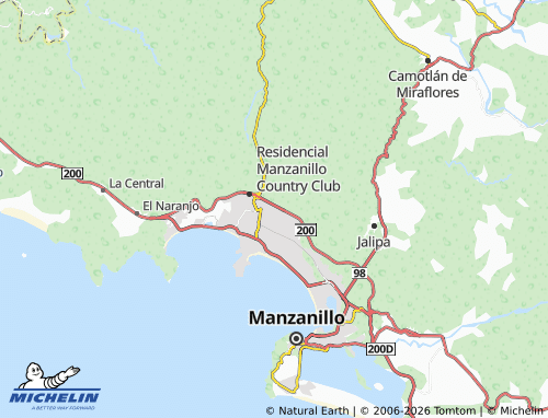 MICHELIN-Landkarte Santa Carolina - ViaMichelin
