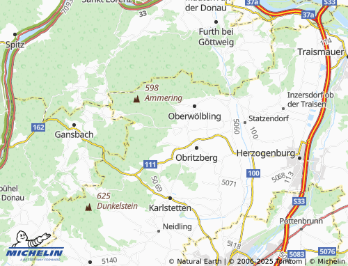 Mapa MICHELIN Ratzersdorf - ViaMichelin