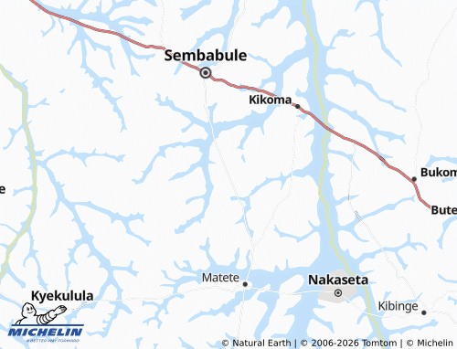 Mappa MICHELIN Nsosi - ViaMichelin