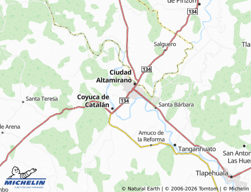 Mappa MICHELIN Loma Linda - ViaMichelin