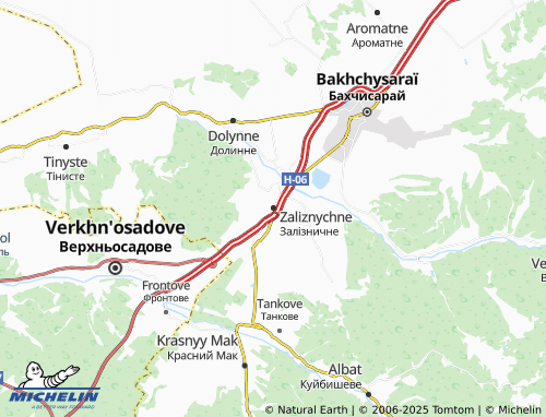 MICHELIN Zaliznychne map - ViaMichelin