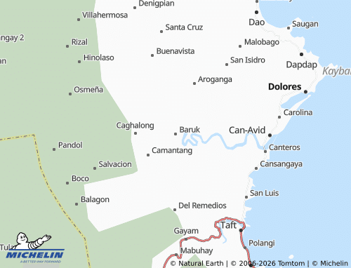 MICHELIN Baruk map - ViaMichelin
