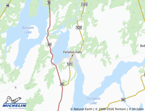 Mappa MICHELIN Fenelon Falls - ViaMichelin