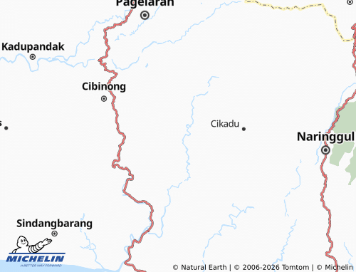 MICHELIN Cikangkareng map - ViaMichelin