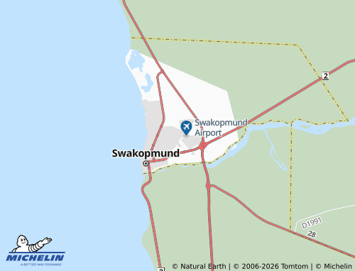 Mappa MICHELIN Mondesa Extension 6 - ViaMichelin