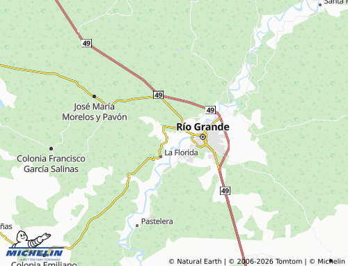 Mapa MICHELIN La Luz - ViaMichelin