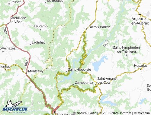 Mappa MICHELIN Sergeant - ViaMichelin
