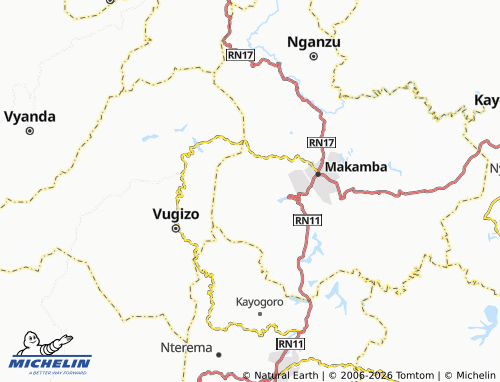 MICHELIN-Landkarte Takwe - ViaMichelin