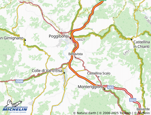 MICHELIN Bellavista map - ViaMichelin