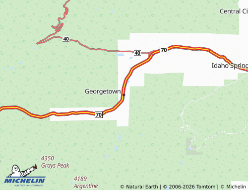 Mapa MICHELIN Georgetown - ViaMichelin