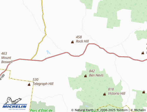 MICHELIN Eversley map - ViaMichelin