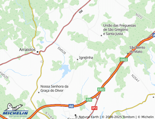 MICHELIN Igrejinha map - ViaMichelin