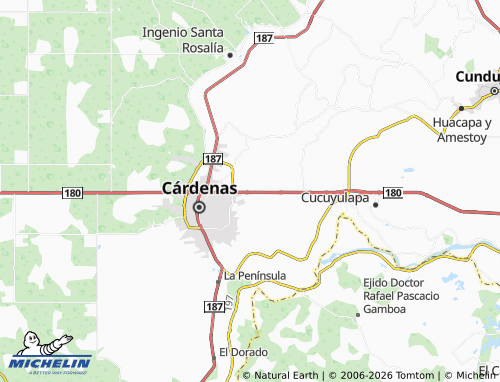 Mapa MICHELIN La Vereda - ViaMichelin