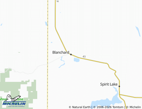 Mapa MICHELIN Blanchard - ViaMichelin
