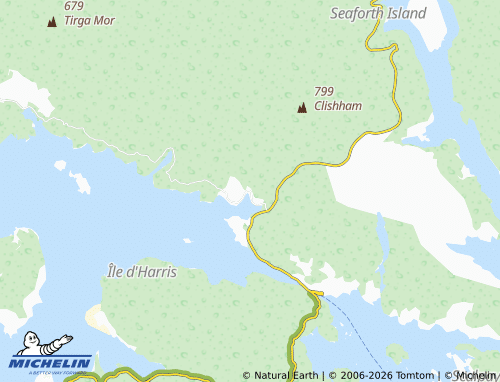 Carte MICHELIN Bunavoneadar - ViaMichelin