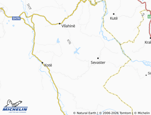 Mapa MICHELIN Amonicë - ViaMichelin