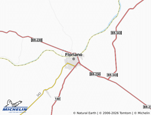 Mapa MICHELIN Ibiapaba - ViaMichelin