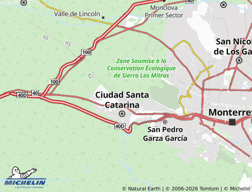 Mappa MICHELIN Lomas del Poniente Primer Sector - ViaMichelin