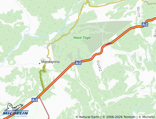 MICHELIN Algora map - ViaMichelin