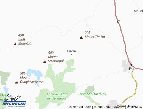 Mappa MICHELIN Biarra - ViaMichelin