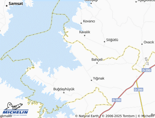 MICHELIN-Landkarte Yemişli - ViaMichelin