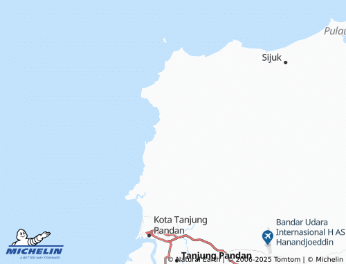 MICHELIN Terong map - ViaMichelin