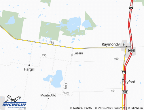 MICHELIN Lasara map - ViaMichelin