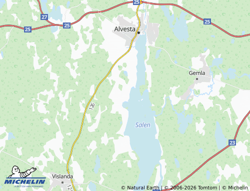 Carte MICHELIN Blädinge - ViaMichelin