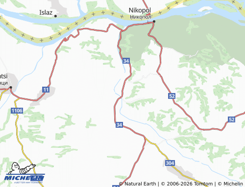 Mapa MICHELIN Muselievo - ViaMichelin