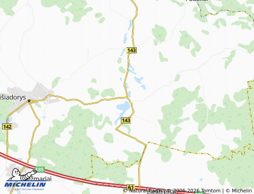 Mappa MICHELIN Žasliai - ViaMichelin